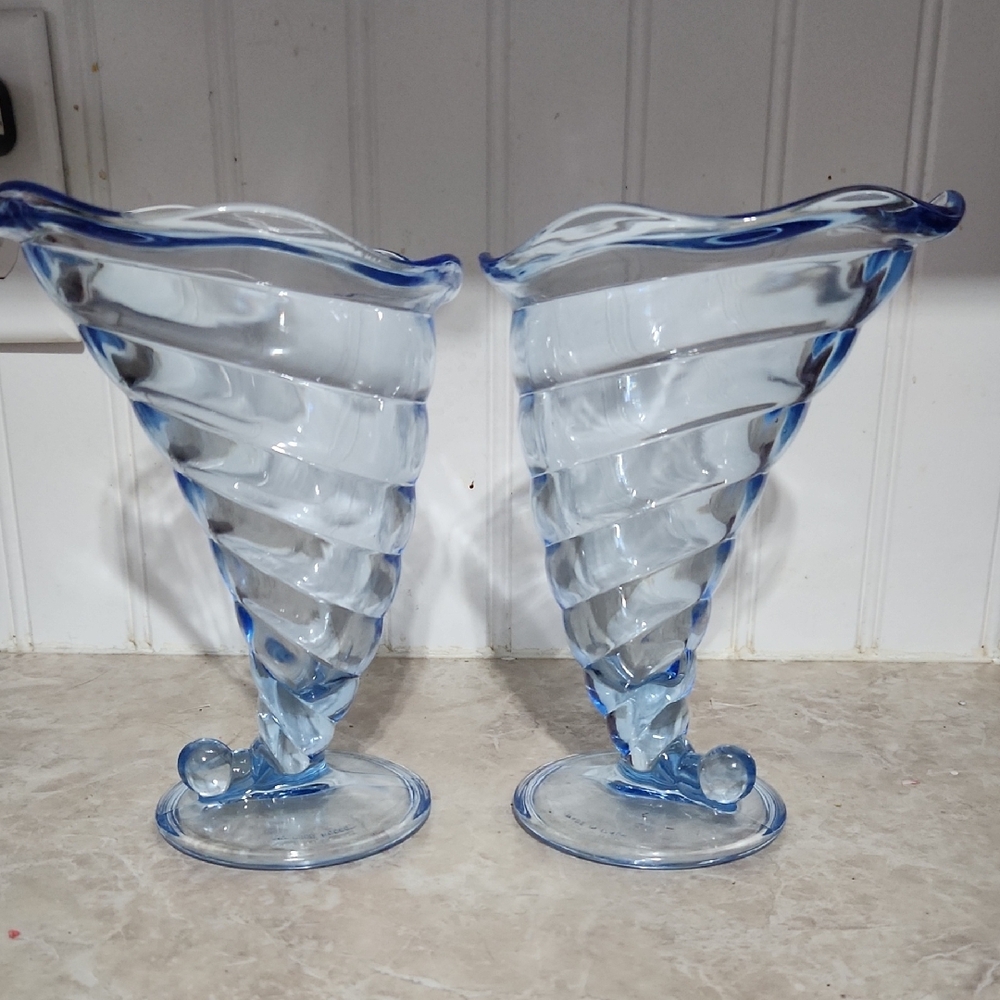 Vintage Bormioli Rocco Vases